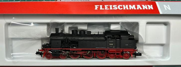Fleischmann 707582, BR 78.0-5, (DRG), Epoche II N-Spoor DCC, Hobby en Vrije tijd, Modeltreinen | N-Spoor, Nieuw, Locomotief, Gelijkstroom