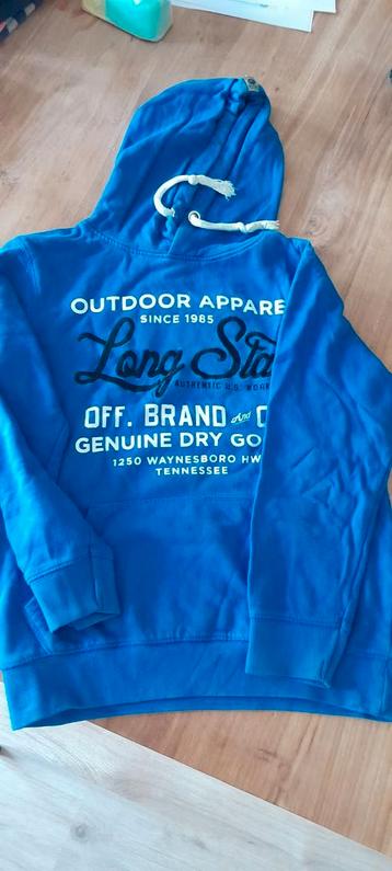 Blauwe Hoodie Maat 140 beschikbaar voor biedingen