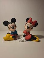 Vintage Mickey morse en minni mouse spaarpot, Ophalen of Verzenden, Gebruikt