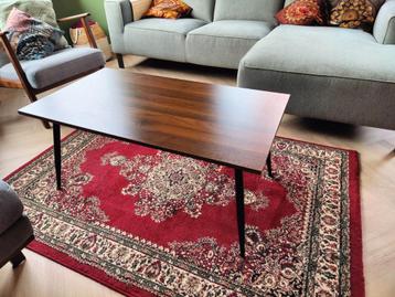 Mid Century salontafel, bijzettafel 100 x 55 cm beschikbaar voor biedingen