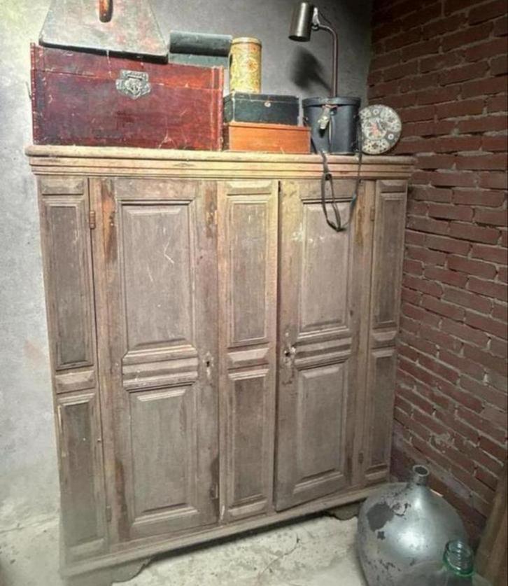 Antieke kast, ca. 200 jaar oud - Uniek pronkstuk!, Huis en Inrichting, Kasten | Overige, Gebruikt, Ophalen