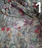 1. Dunne lap stof bloemen planten, Ophalen of Verzenden, Nieuw, Polyester, 120 cm of meer