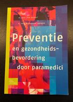 Preventie en gezondheidsbevordering door paramedici, Boeken, Ophalen of Verzenden, Beta, Nieuw, HBO
