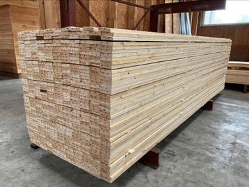 Vuren planken 22x100mm €0,80 per m1
