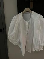 Prachtige witte louse met pofmouw, Kleding | Dames, Ophalen of Verzenden, Zo goed als nieuw, Maat 34 (XS) of kleiner, Wit