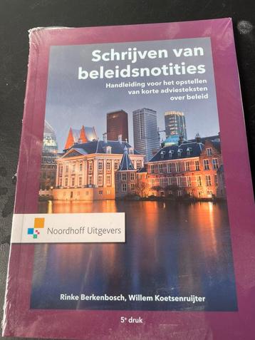 Willem Koetsenruijter - Schrijven van beleidsnotities beschikbaar voor biedingen