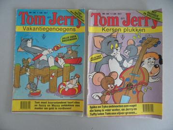 Tom en Jerry. 2 stripboekjes.Nr 104 en 106. beschikbaar voor biedingen