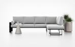 Loungeset Loungebank  hoekbank  Gepoedercoat Staal KORTING !, Gebruikt, Verzenden, Bank, Loungeset