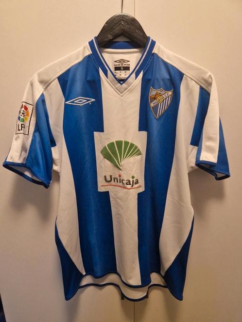 Malaga CF voetbalshirt (thuisshirt) 2003-2004, Sport en Fitness, Voetbal, Gebruikt, Shirt, Maat S, Ophalen of Verzenden