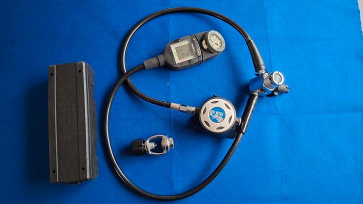 Aqualung Spiro Arctic automaat met Suunto Eon Lux, Watersport en Boten, Duiken, Gebruikt, Duikcomputer, Ophalen of Verzenden