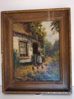 Alberic Victor Duyver (1859–1939) Antiek schilderij op doek, Ophalen
