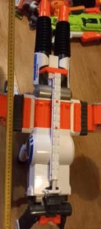 ELECTRISCHE NERF RHINO RIFLE RHINO FIRE ELITE, Ophalen of Verzenden, Zo goed als nieuw