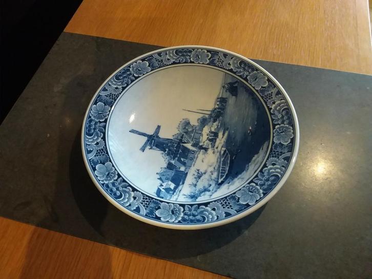 Royaal Goedewaagen handgeschilderd door Paul van Dort €22, Antiek en Kunst, Antiek | Wandborden en Tegels, Ophalen of Verzenden