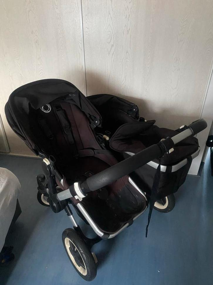 Bugaboo Donkey Duo kinderwagen, Kinderen en Baby's, Tweelingen en Meerlingen, Gebruikt, Kinderwagen of Buggy, Ophalen