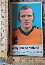 Vintage voetbalplaatje sticker GILDA Willy van de Kerkhof WK, Verzamelen, Ophalen of Verzenden, Zo goed als nieuw, Overige binnenlandse clubs