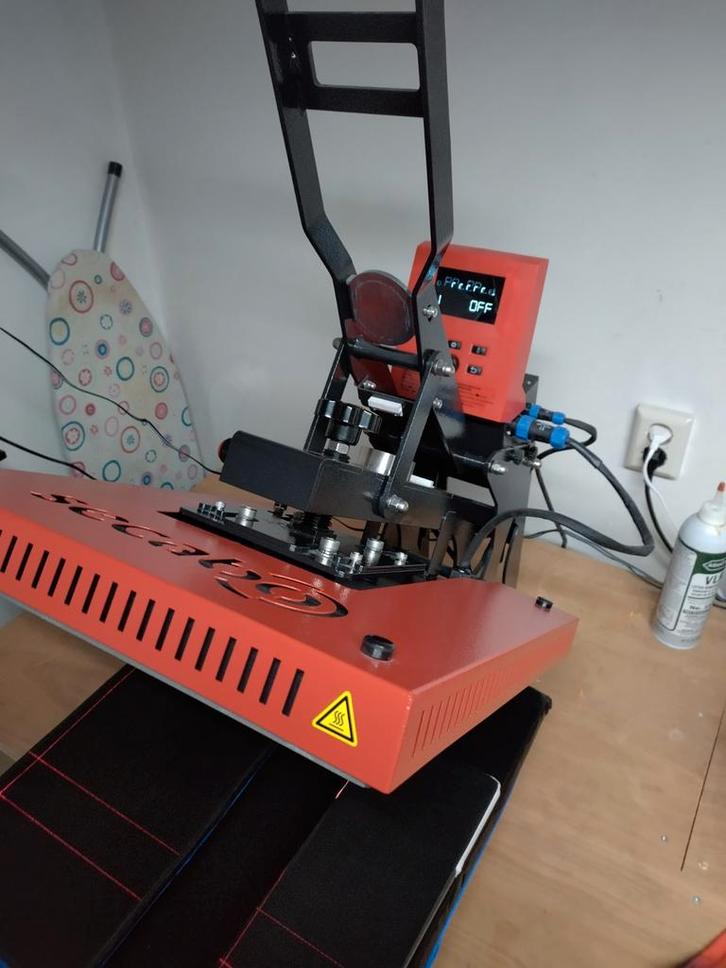 Secabo TC7 Smart transferpers, Hobby en Vrije tijd, Kledingapplicaties en Hotfix, Ophalen