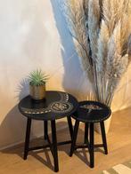 Unieke salon tafels, Ophalen, Zo goed als nieuw, Hout