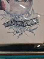 vogel prenten david andrews drie stuks vintage, Ophalen of Verzenden, 'T Olde Gre-j, Info@toldegrej.nl, Endepoelstraat 20f Didam