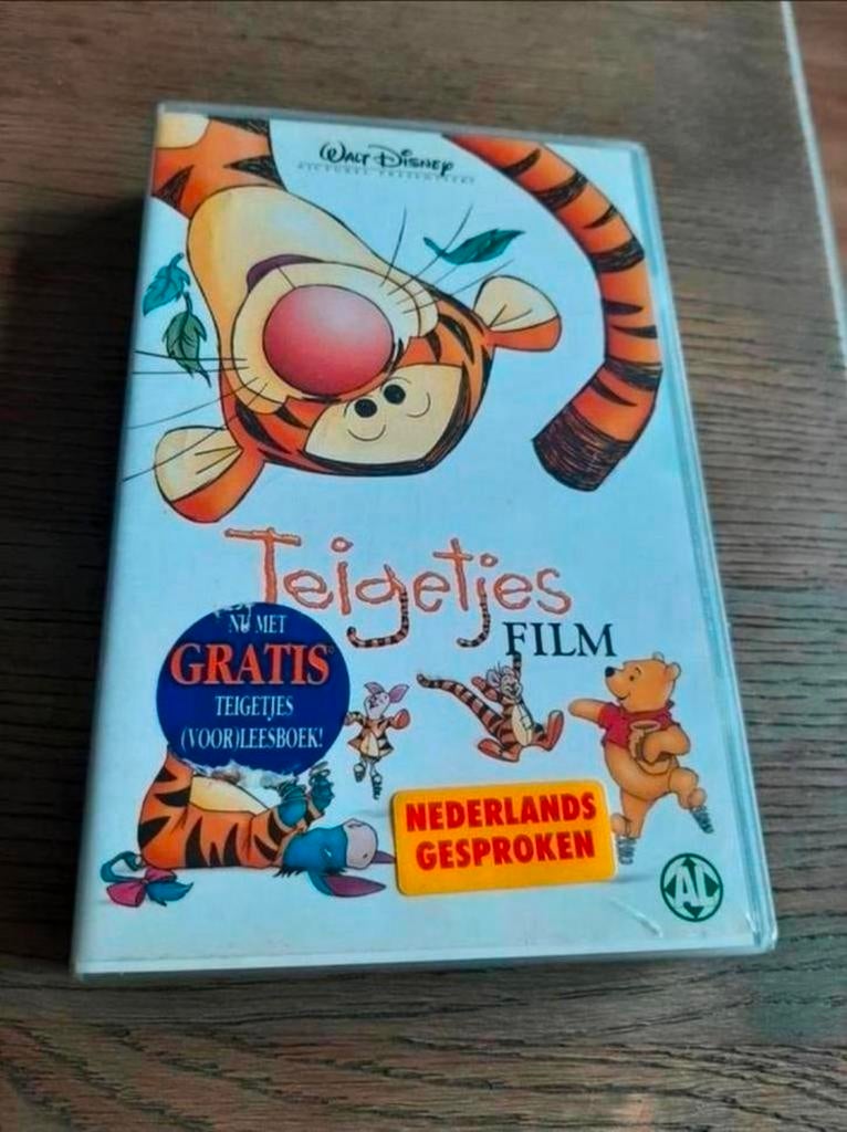 Disney Teigetjes Film Winnie de Poeh, Alle leeftijden, Ophalen of Verzenden, Gebruikt, Tekenfilms en Animatie