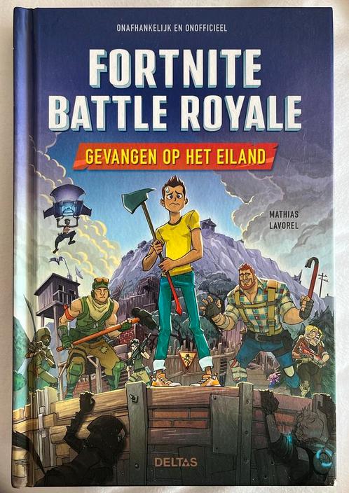 Mathias Lavorel - Gevangen op het eiland, Boeken, Kinderboeken | Jeugd | onder 10 jaar, Zo goed als nieuw, Ophalen of Verzenden