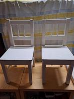 Ikea kleuter stoeltjes 2 stuks wit, Huis en Inrichting, Stoelen, Ophalen, Gebruikt, Wit