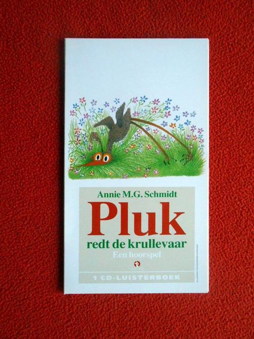 Luisterboek 1Cd Annie M.G. Schmidt: Pluk redt de krullenaar, Boeken, Luisterboeken, Cd, Kind, Ophalen of Verzenden