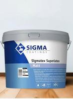 Sigmatex 20L Cream pearl. Lijkt op 9001 ongeopend, Ophalen, Nieuw, Wit, Verf