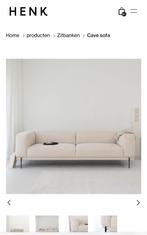 Studio Henk 3 zit Cave Sofa, Huis en Inrichting, Gebruikt, Stof, Design bank, 75 tot 100 cm