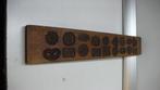 speculaasplank 63/11/2,5 cm vormpjes van koekjes (231), Ophalen of Verzenden