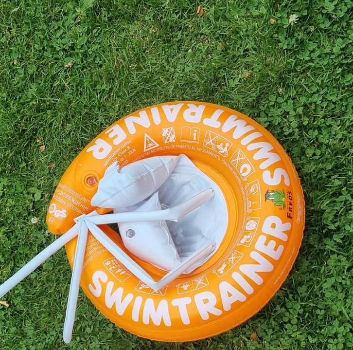 2x SWIMTRAINER Classic zwemringen, ideaal voor leren zwemmen, Kinderen en Baby's, Speelgoed | Buiten | Opblaasfiguren, Zo goed als nieuw