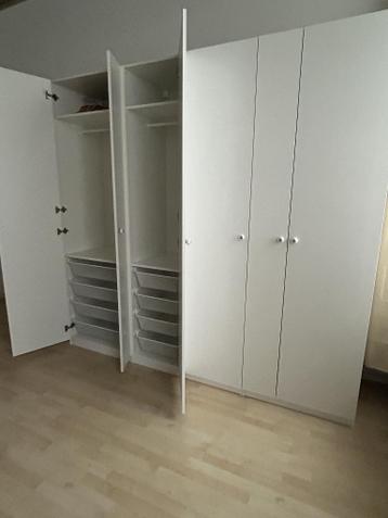 Ikea PAX kledingkast 1.25 x 2.35, €250 of 2 voor €470 - afbeelding 2