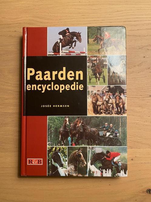 Paarden encyclopedie - Josée Hermsen, Boeken, Dieren en Huisdieren, Gelezen, Paarden of Pony's, Ophalen of Verzenden