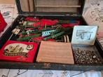 Antiek Meccano Constructiespeelgoed in Originele Koffer, Ophalen of Verzenden, Gebruikt