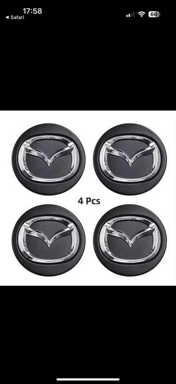 Mazda CX-5 Wieldoppen - 4 Stuks - Origineel 56 mm beschikbaar voor biedingen