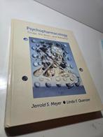 Psychopharmacology - Meyer & Quenzer, Boeken, Gelezen, Jerrold S. Meyer, Linda F. Quenzer, Ophalen of Verzenden, WO