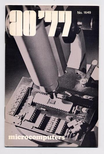 Microcomputers - 1977 - auto - spelautomaten - chip AEG beschikbaar voor biedingen