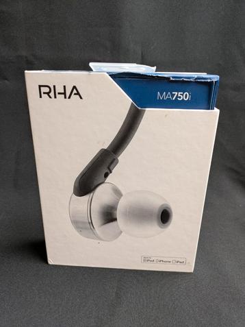 RHA MA750i Oortjes - Zo goed als nieuw! beschikbaar voor biedingen