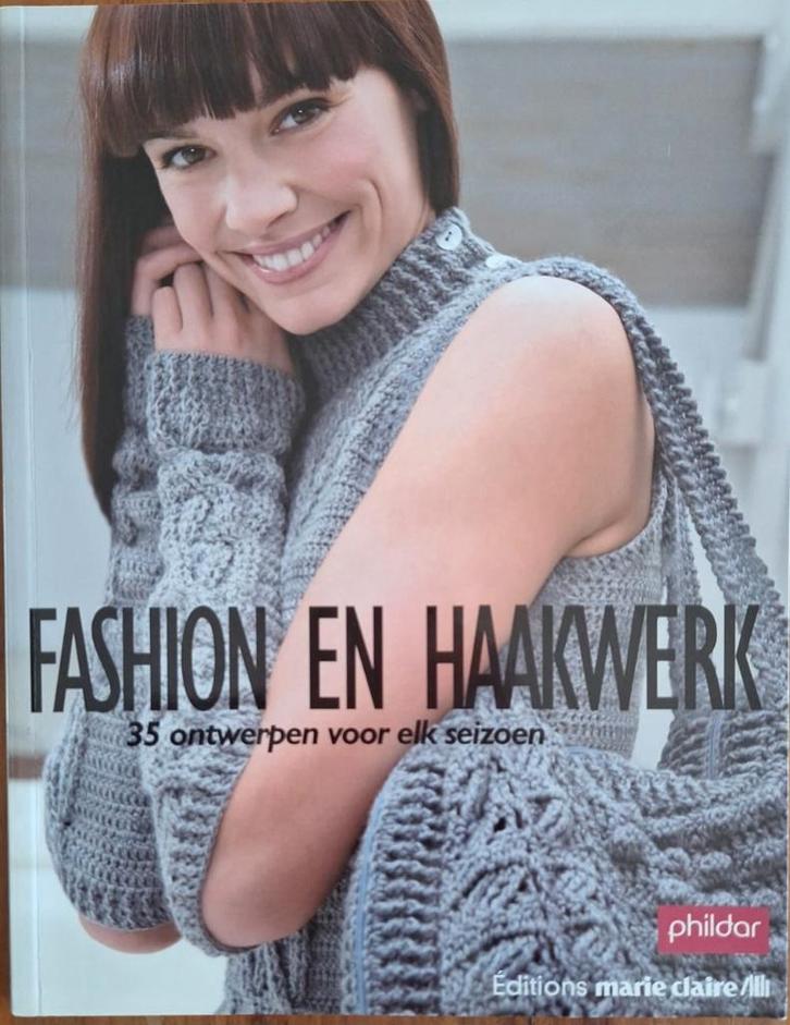 Phildar en Marie claire Fashion en Haakwerk, Hobby en Vrije tijd, Breien en Haken, Zo goed als nieuw, Breien, Patroon of Boek