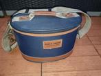 Beautycase Marco Amrini afm. ca.30x20x20cm met schouderband, Ophalen of Verzenden, Zo goed als nieuw, Blauw, Hardcase