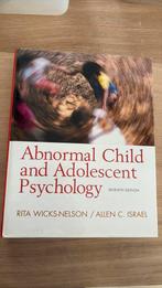 Abnormal Child and Adolescent Psychology, Ophalen of Verzenden, Zo goed als nieuw