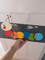 Nieuwe Houten Kinderkapstok Rups, Nieuw, Ophalen of Verzenden, Minder dan 100 cm, Kinderkapstok