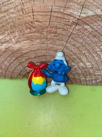 Smurfen paas smurf met paasei, Verzamelen, Smurfen, Ophalen of Verzenden, Zo goed als nieuw, Verschillende Smurfen