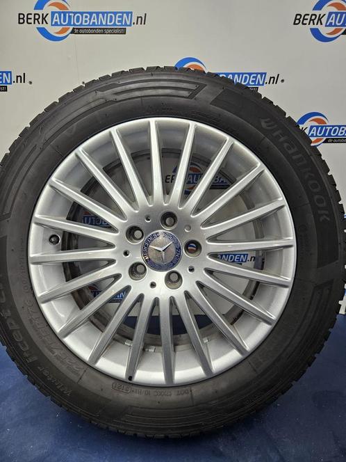 Originele Mercedes winterset 17 inch 5x112x66.6 ET51 7J ( V-, Auto-onderdelen, Banden en Velgen, Banden en Velgen, Winterbanden