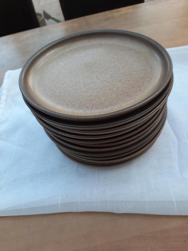 Jaren 70 Vintage Aardewerk servies Denby Romany Brown, Huis en Inrichting, Keuken | Servies, Zo goed als nieuw, Overige stijlen