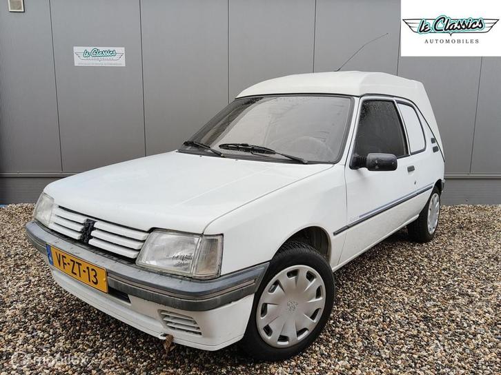 Peugeot 205 1.1 Forever TERBERG grijs kenteken benzine, Auto's, Bestelauto's, Bedrijf, Te koop, Peugeot, Benzine, Euro 1, Handgeschakeld