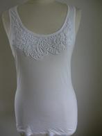 MANGO top wit met borduur maat M - nieuw -, Maat 38/40 (M), Mango, Wit, Nieuw