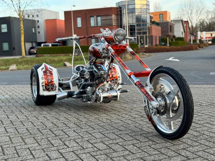 Eigenbouw Harley Trike, Motoren, Motoren | Harley-Davidson, Particulier, Chopper, meer dan 35 kW, 2 cilinders, Motorrijbewijs A