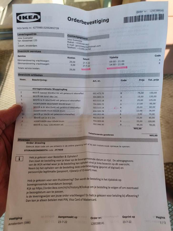 Ikea BESTA kast - Bruin, Huis en Inrichting, Kasten | Kledingkasten, Zo goed als nieuw, 100 tot 150 cm, 50 tot 100 cm, 25 tot 50 cm