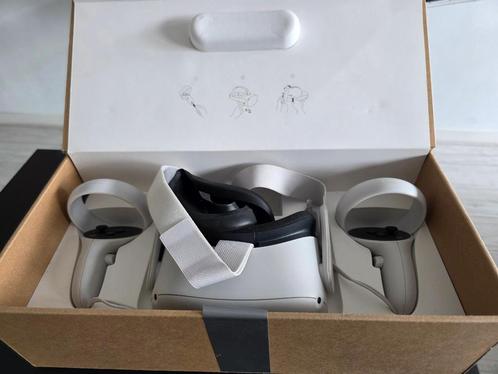 Oculus Quest 2 - Amper gebruikt!, Spelcomputers en Games, Virtual Reality, Zo goed als nieuw, Overige platformen, VR-bril, Ophalen of Verzenden