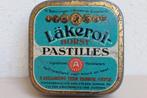 Vintage blikje Läkeroll Borst Pastilles, vooroorlogs, Verzenden, Gebruikt, Overige, Overige merken